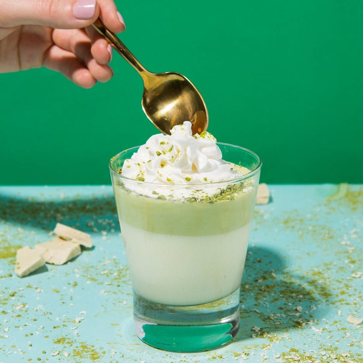 Add a Healthy Twist to Your St. Patrick’s Day Celebration With This Matcha White Chocolate Mousse Recipe