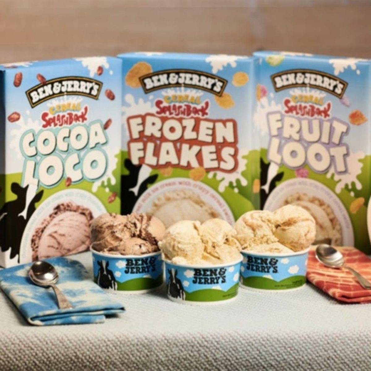 Ben & Jerry’s Three New Cereal-Inspired Flavors Mean You Can Have Dessert for Breakfast
