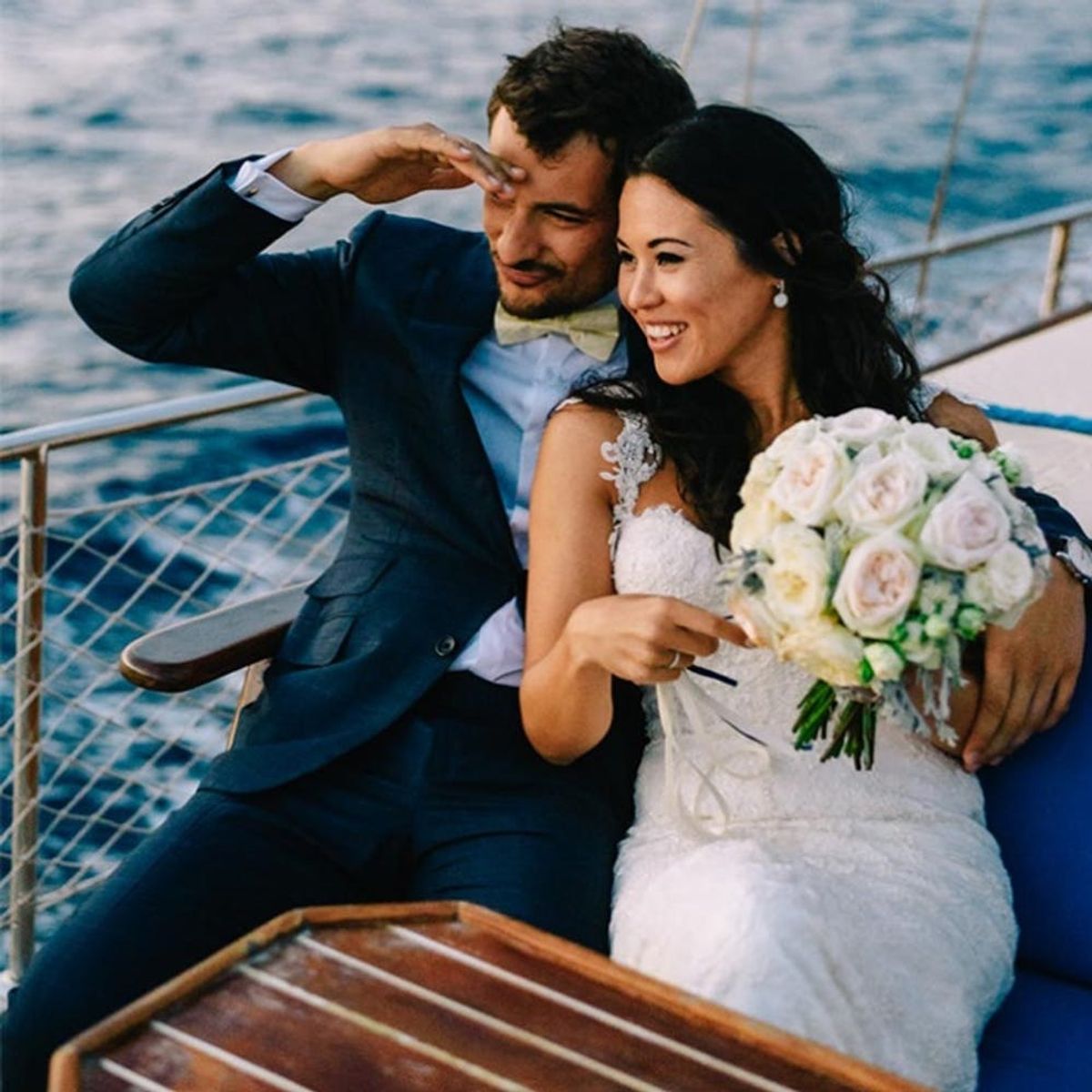 You’ll Fall in Love With This Picturesque Greek Wedding