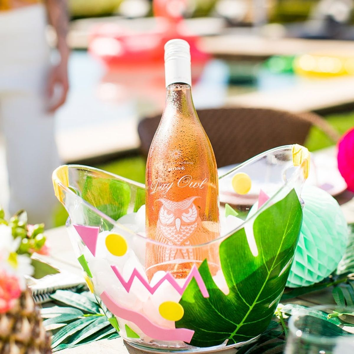 Cool Off This Summer With This Tropical DIY Ice Bucket