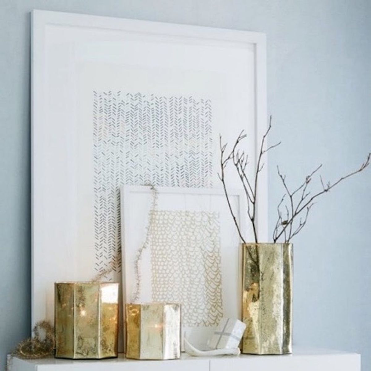 The New Minted x West Elm Collab Is Gallery Wall Gold