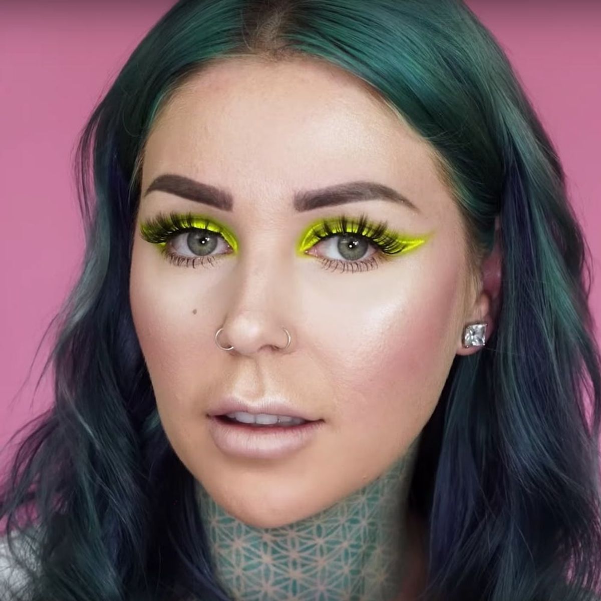 The Neon Makeup Trend Is the Look That’s Ready to Party