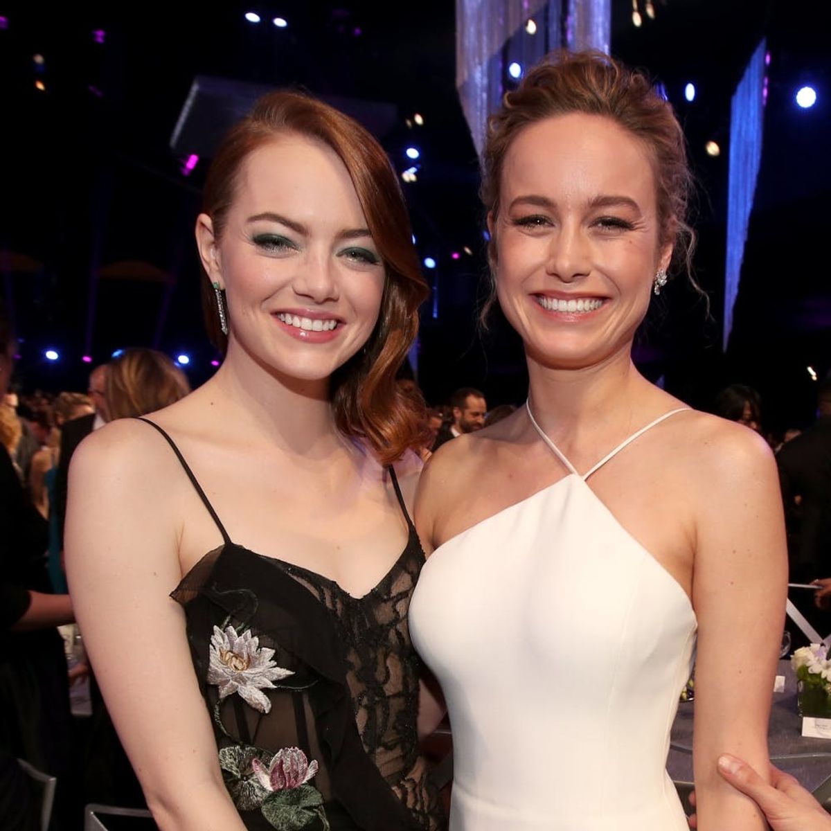 Emma Stone Broke Down in Brie Larson’s Arms Backstage at the Oscars