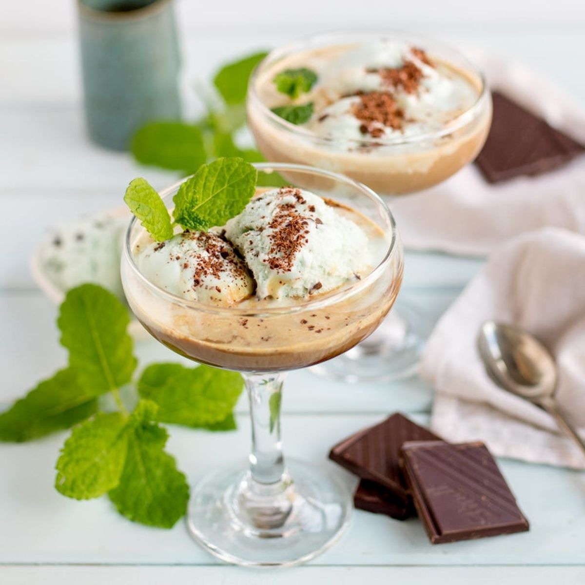 Move Over, Regular Affogato — Our Recipe With Minty Irish Cream Is Perfect for St. Patrick’s Day