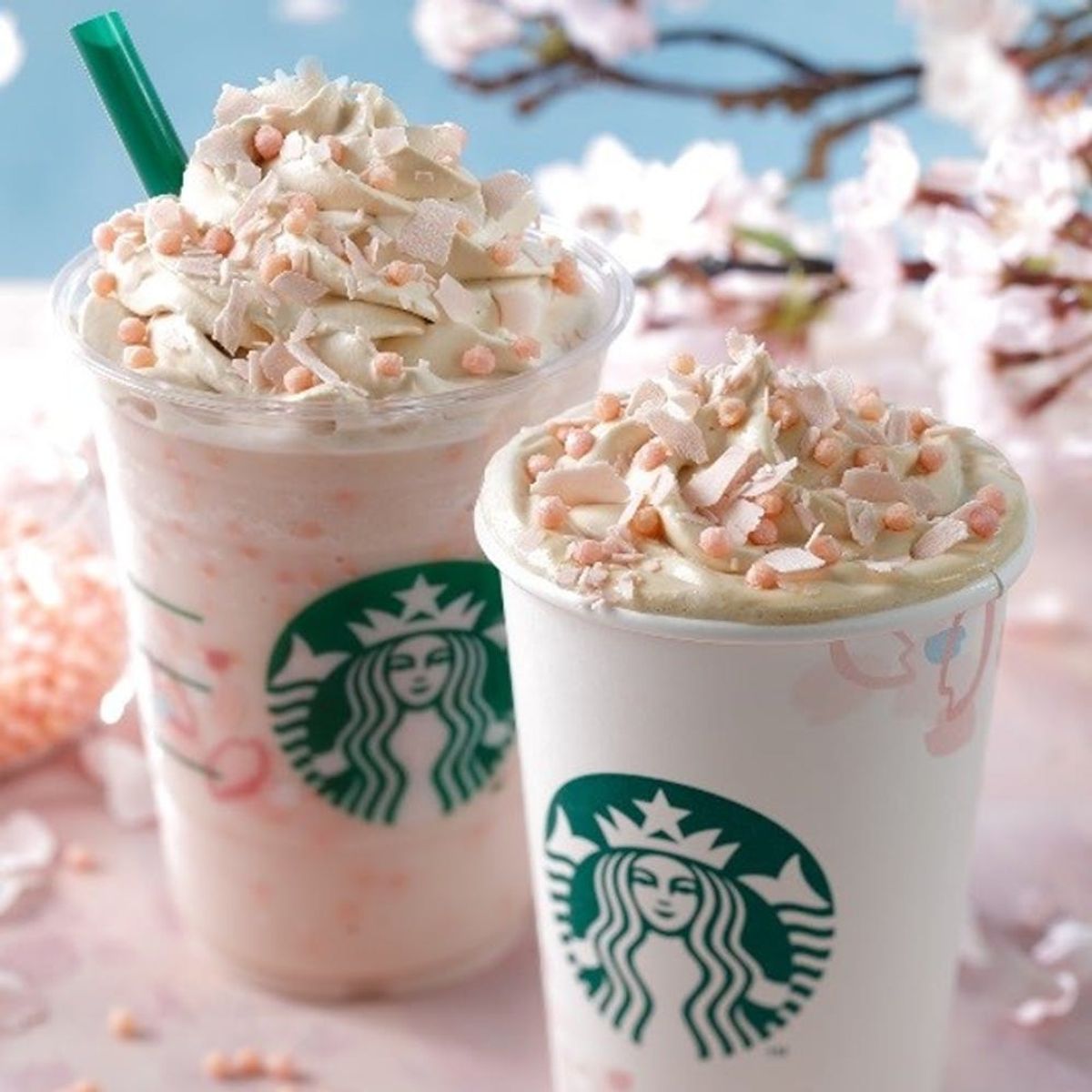 Starbucks Sakura Blossom Beverages Are As Gorgeous As Cherry Blossoms in Spring