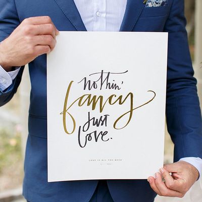 19 Creative Ways to Use Quotes in Your Wedding Decor - Brit + Co 19 Creative Ways to Use Quotes in Your Wedding Decor - Brit + Co