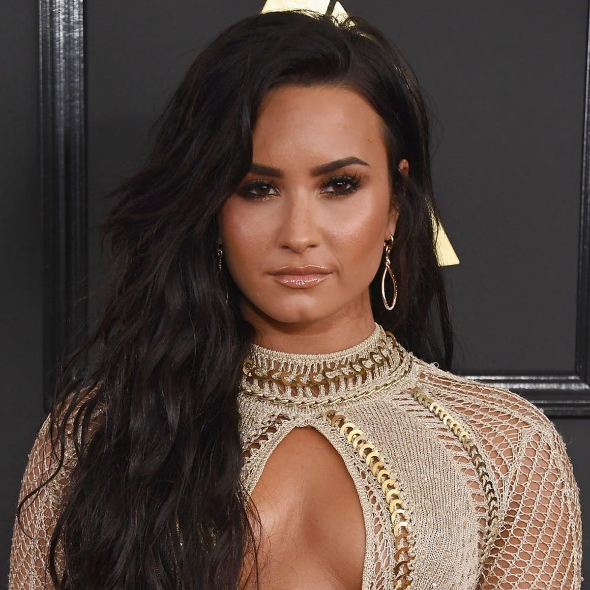 Demi Lovato Narrowly Missed an Embarrassing Wardrobe Malfunction at the Grammys