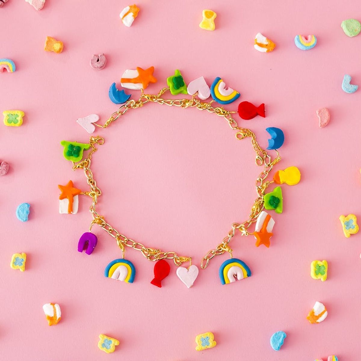 Make This Magically Easy Lucky Charms Bracelet for the Perfect St. Patrick’s Day Accessory