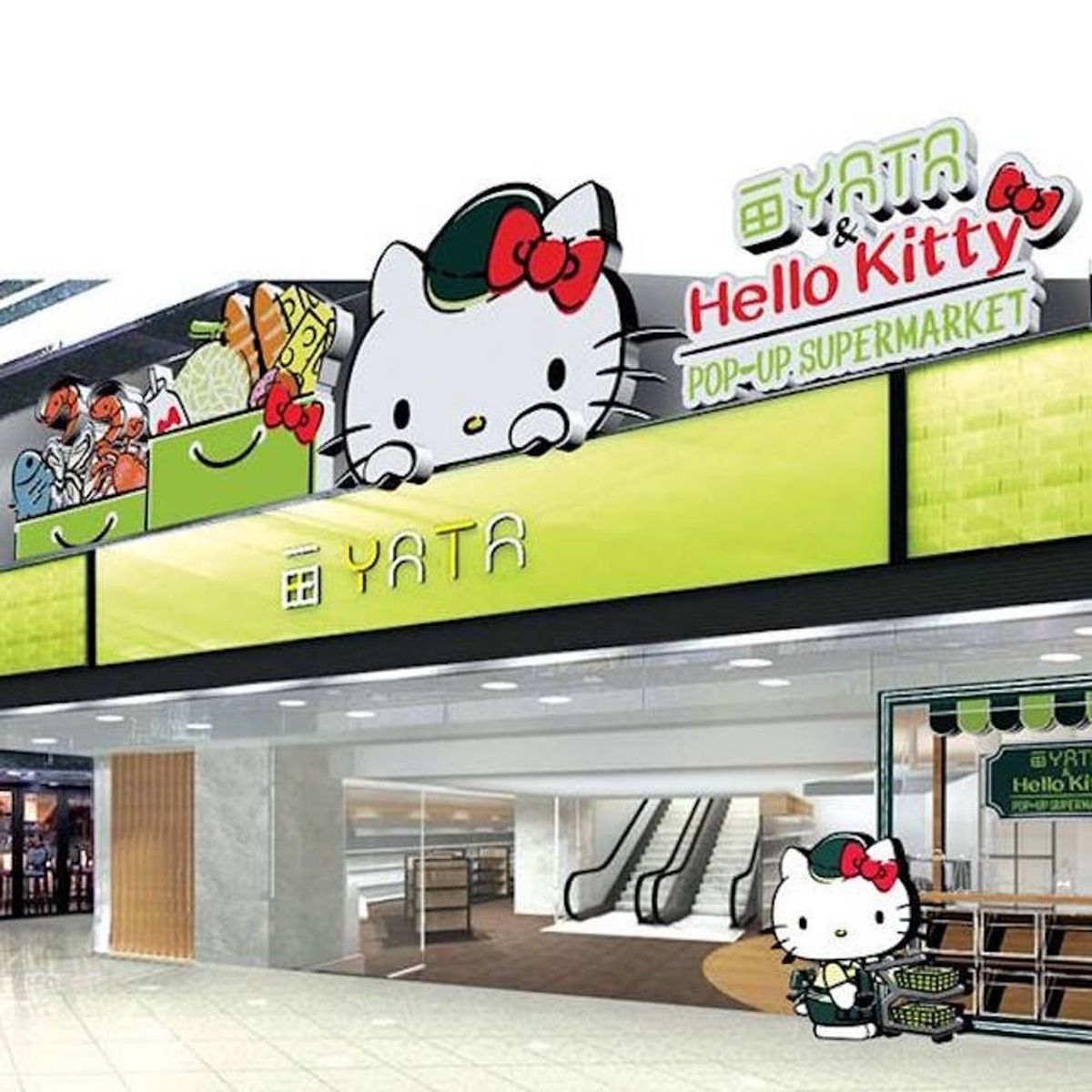 This Hello Kitty Grocery Store Is Almost Too Whimsical to Believe