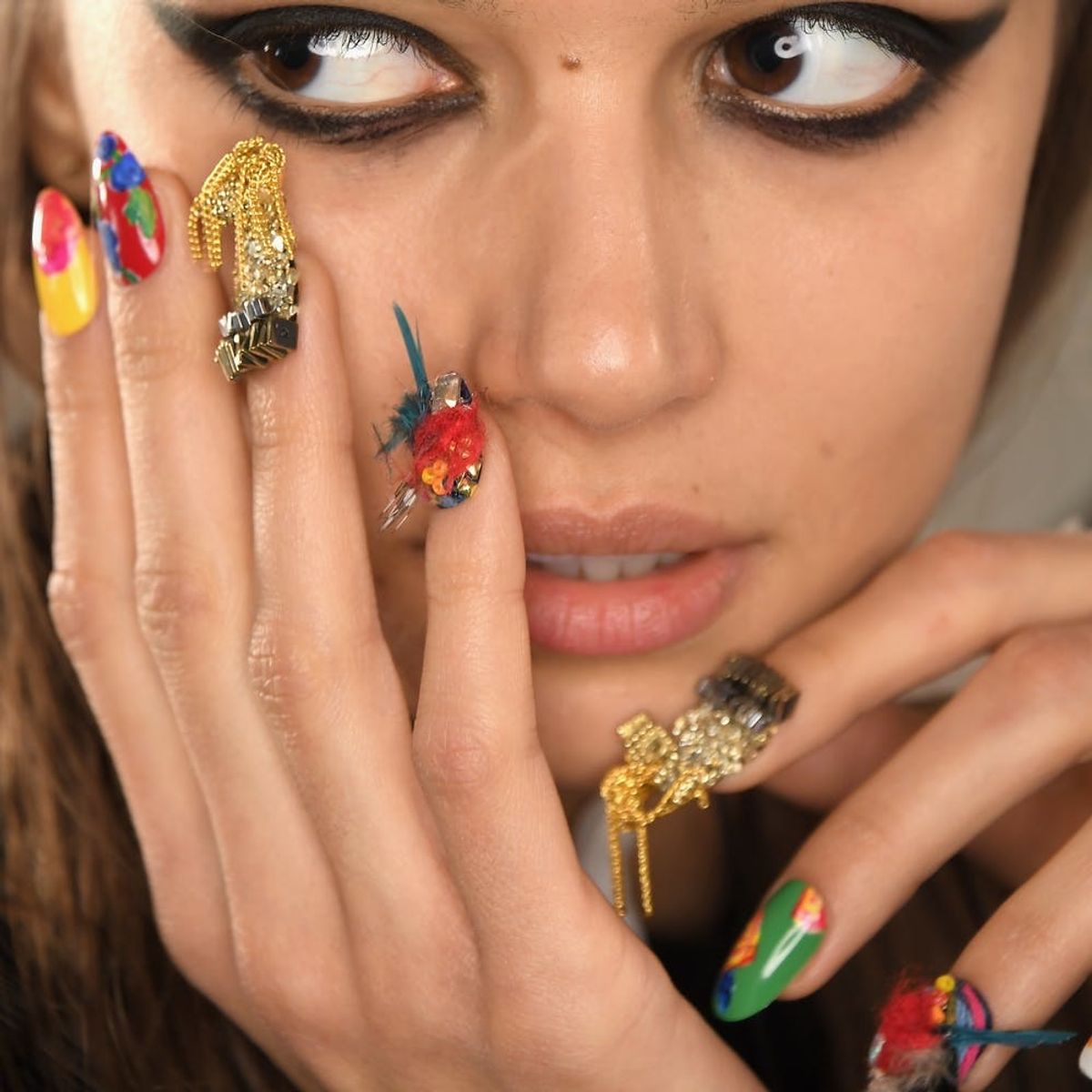 The 10 Most OTT Manicures and Nail Art from NYFW 2017