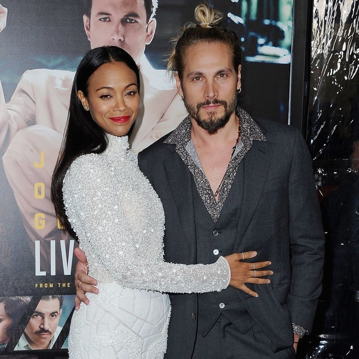 Zoe Saldana and Marco Perego Just Added a Third Baby to the Fam and His Name Is Out of This World
