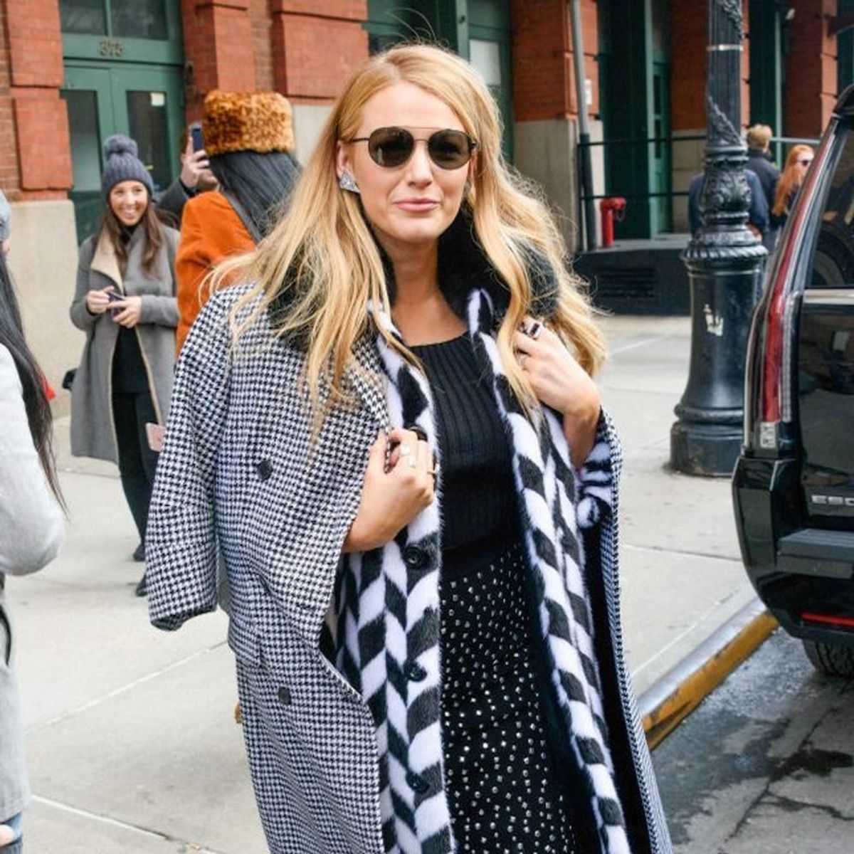Blake Lively Broke Two Winter Style Rules With One Outfit