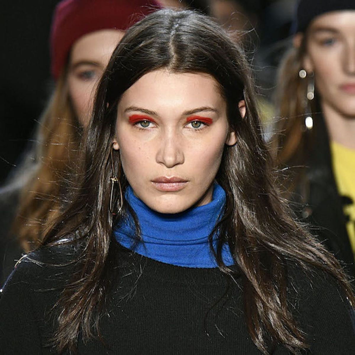 Why Bella Hadid Cried at Two Fashion Shows This Week