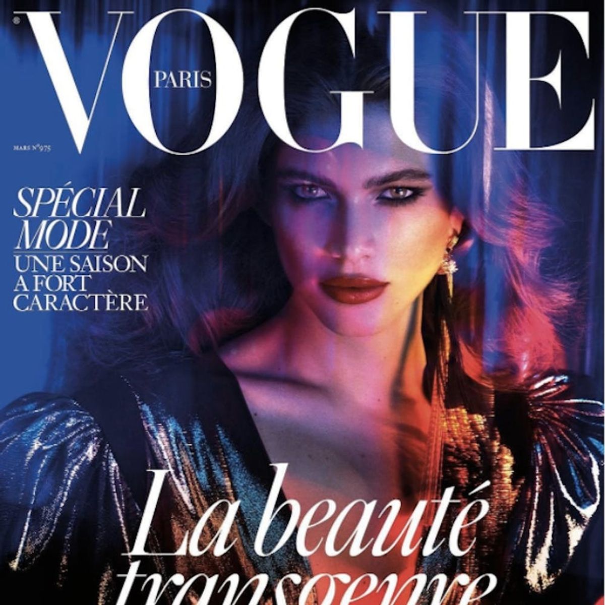 French Vogue Has Finally Put a Transgender Model on Their Cover