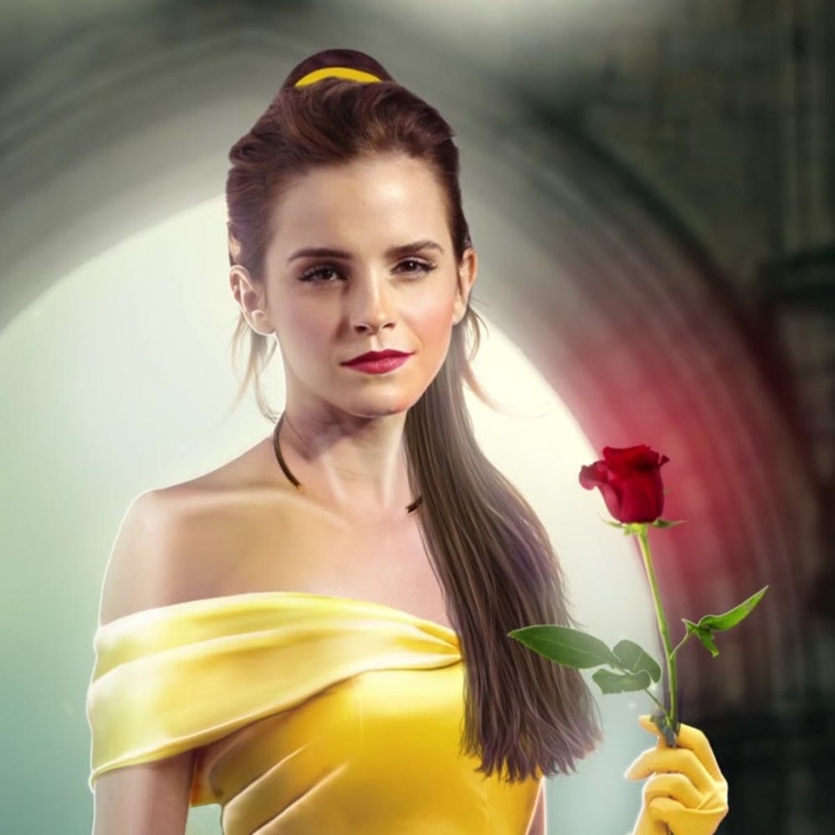 These Enchanted Rose Makeup Brushes Will Thrill Beauty and the Beast Fans