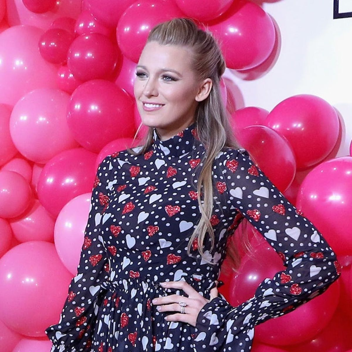 Behold, Blake Lively’s Heart-Shaped Hairstyle You Need to Copy for Valentine’s Day