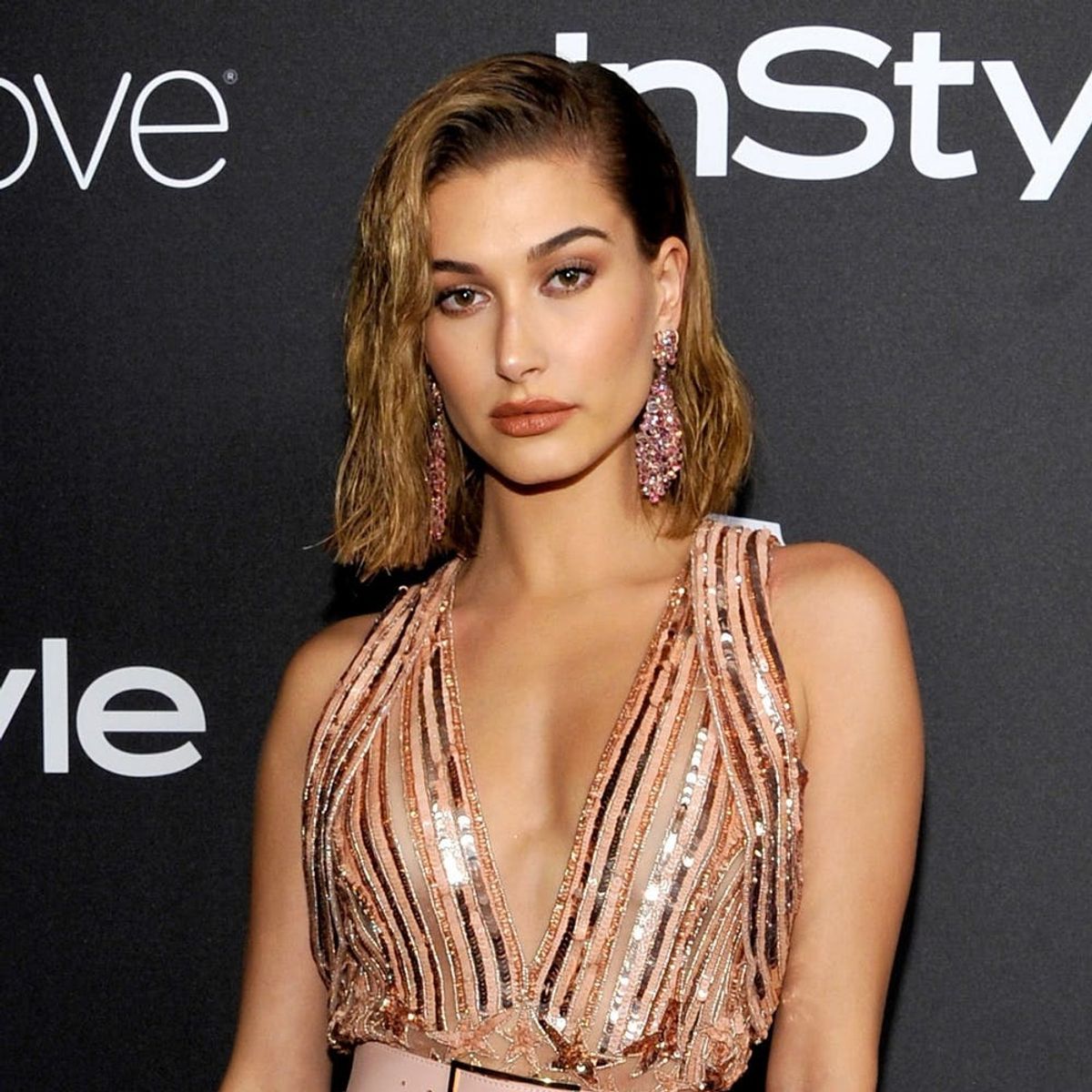 Hailey Baldwin Showed Us How to Wear Sneakers to a Wedding