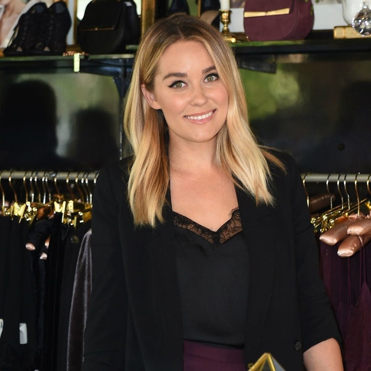 Lauren Conrad’s White Maternity Dress Is Actually Perfect for Everyone