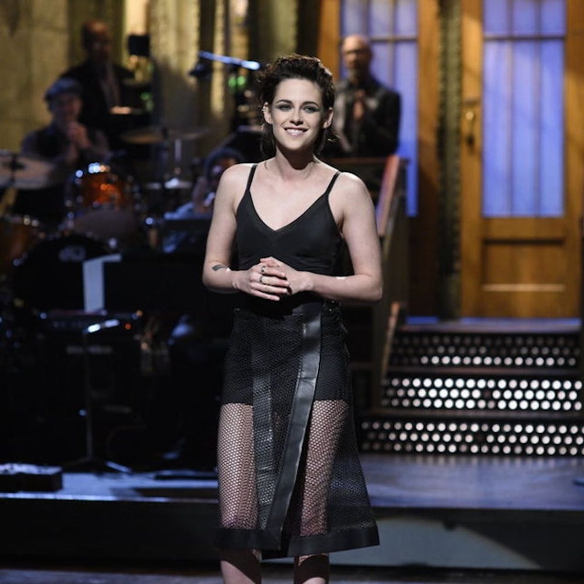 Here’s Where You Can Score Kristen Stewart’s SNL Slip Dress for Less Than $100