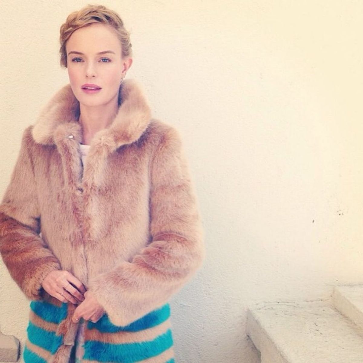 Here’s How to Rock Color-Block Fur, According to Celebs