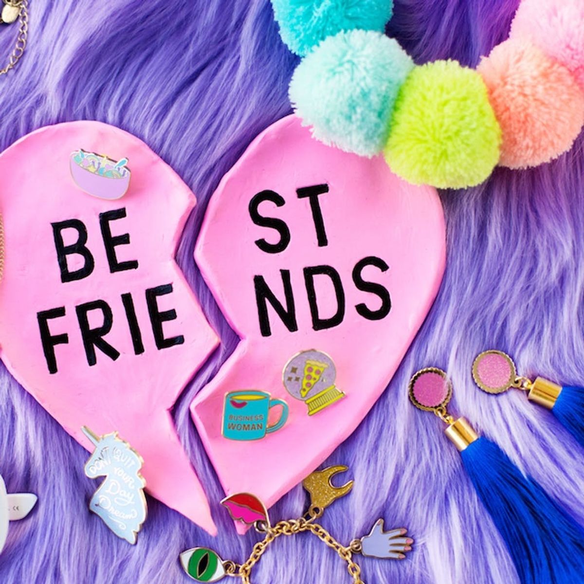 Emoji Heart Chocolate Boxes, BFF Ring Dishes + More DIYs to Make This Weekend