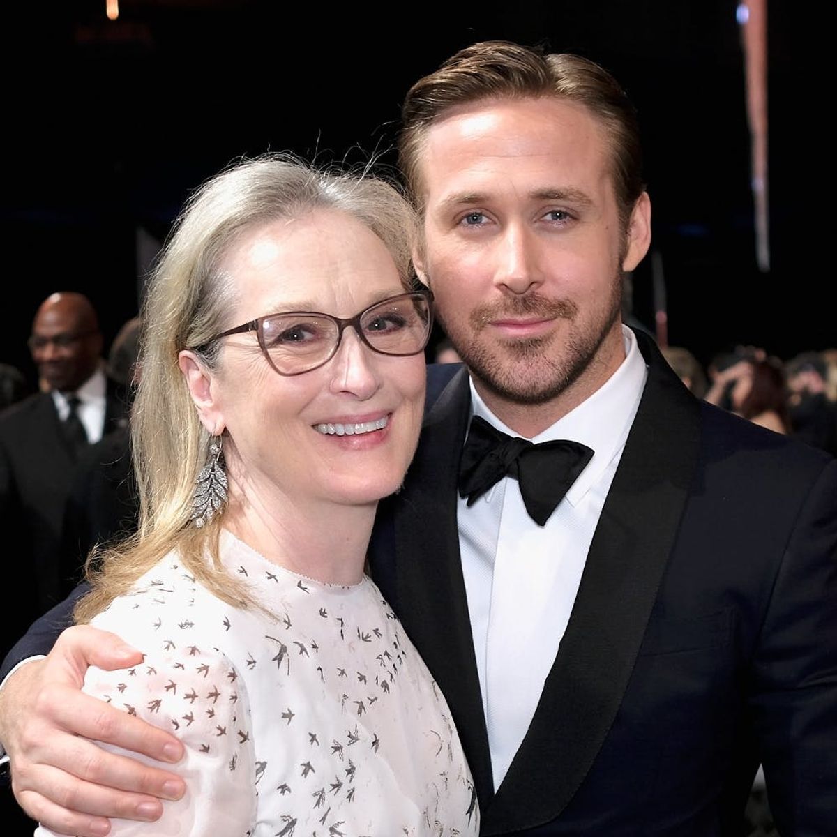 Ryan Gosling Was Totally Mom’d by Meryl Streep at the SAG Awards