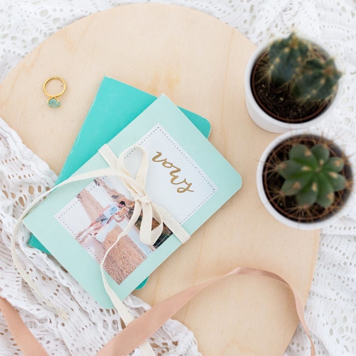 DIY Your Custom Wedding Vows Booklet in Three Easy Steps