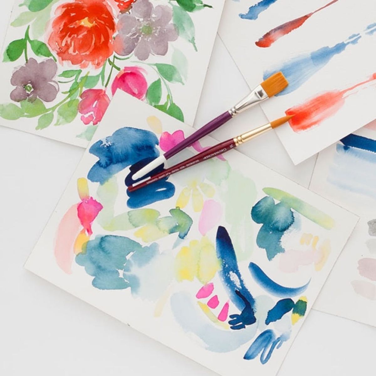 Kickstart Your Creativity: Try This Floral Watercolor Tutorial