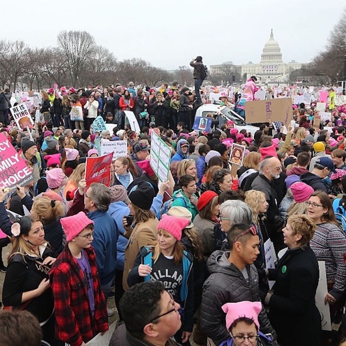 The Women’s March on Washington Just Made History As the Largest Inaugural Protest Ever