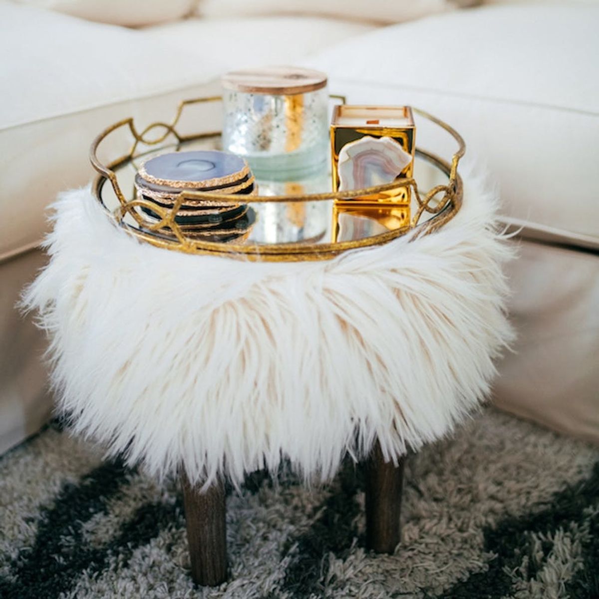 16 Times the Faux Fur Furniture Trend Made Us Swoon