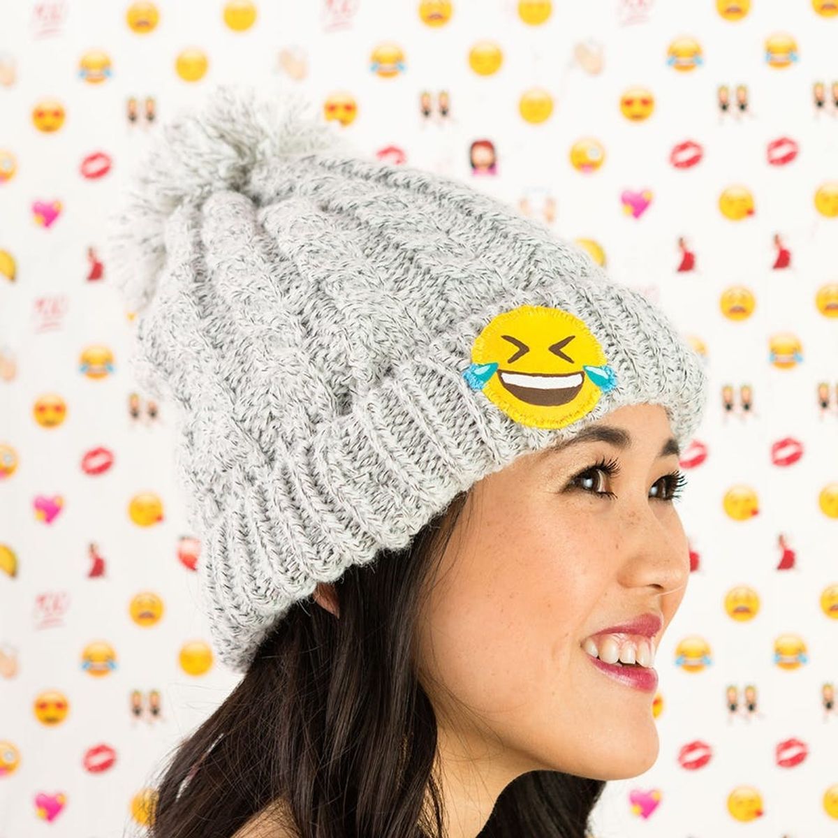 Turn an Old Hat into Something New With a DIY Patch of Your Favorite New Emoji