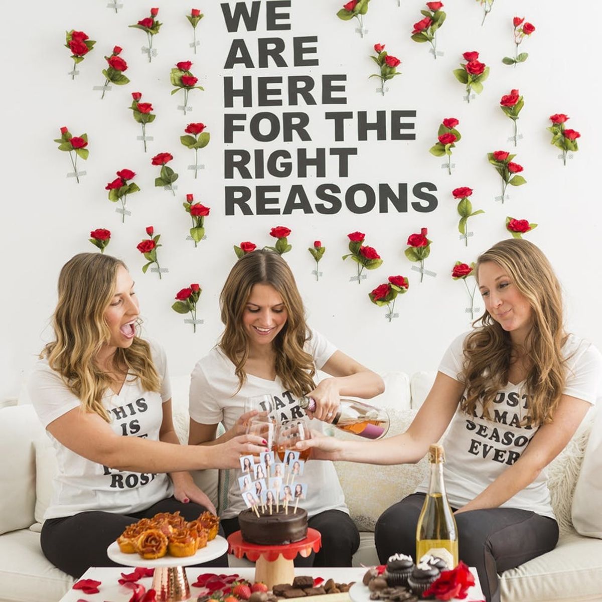 3 DIYs to Make for the Most Dramatic Bachelor Viewing Party Ever