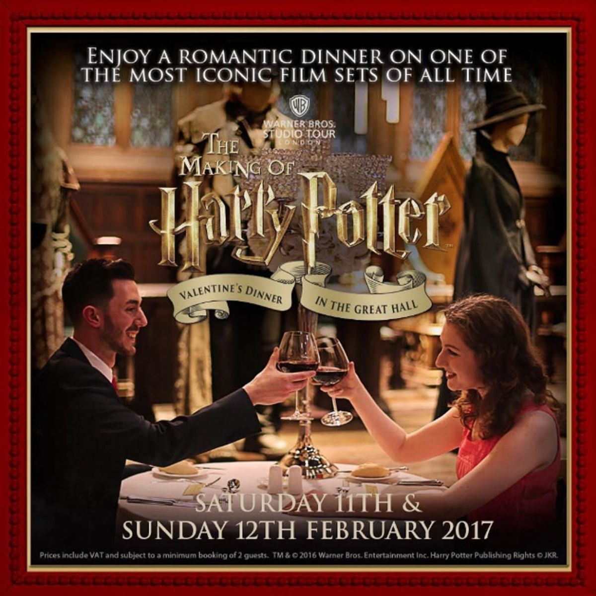Need Valentine’s Plans? Dinner at Hogwarts Great Hall Is Happening Again This Year