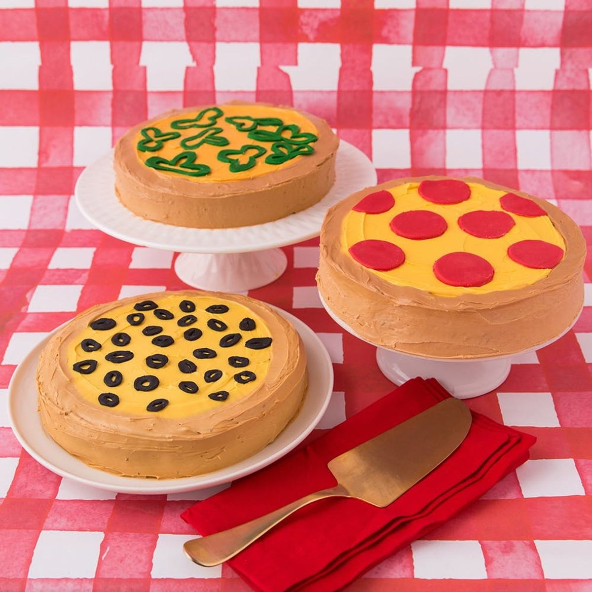 This Pizza Cake Recipe Is a Piece of Cake to Bake