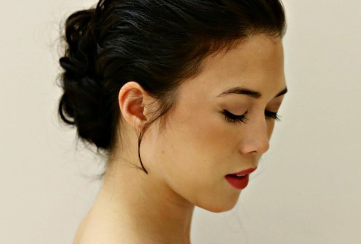 Updo Texture How to Create a Textured Updo (in 6 EASY Steps!) - Brit + Co
