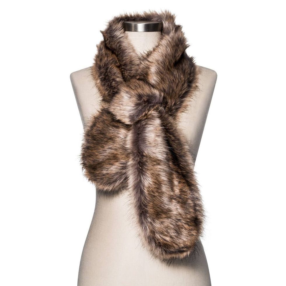 12 Faux Fur Scarves We Can’t Wait to Buy