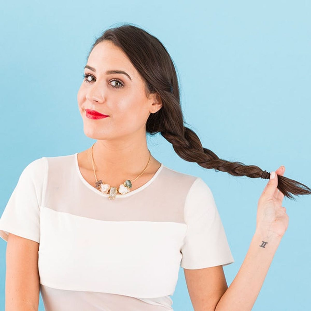 Beauty Confession: I Braid My Hair With a Toothbrush