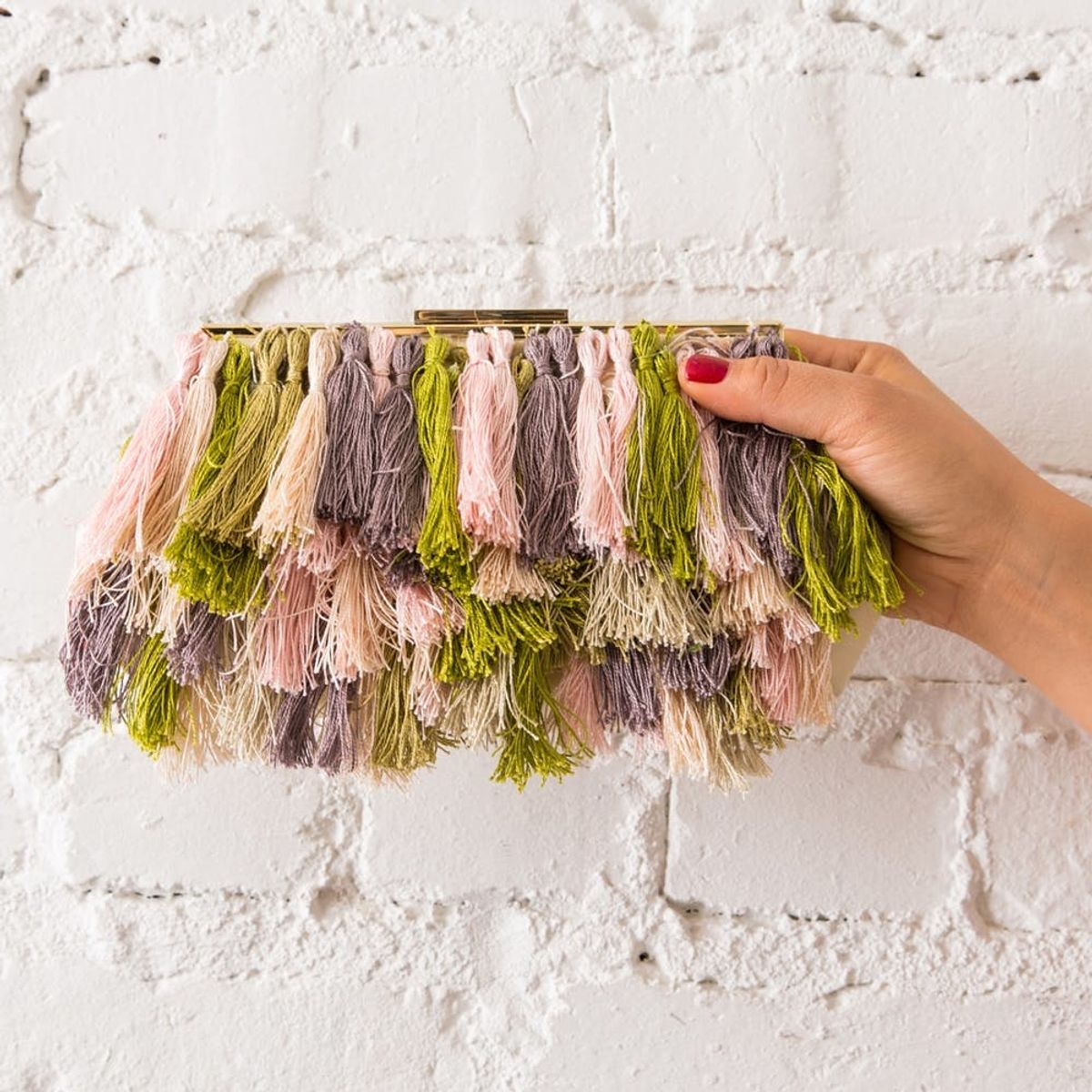 Make This Anthro-Inspired Fringe Purse Without the $228 Price Tag