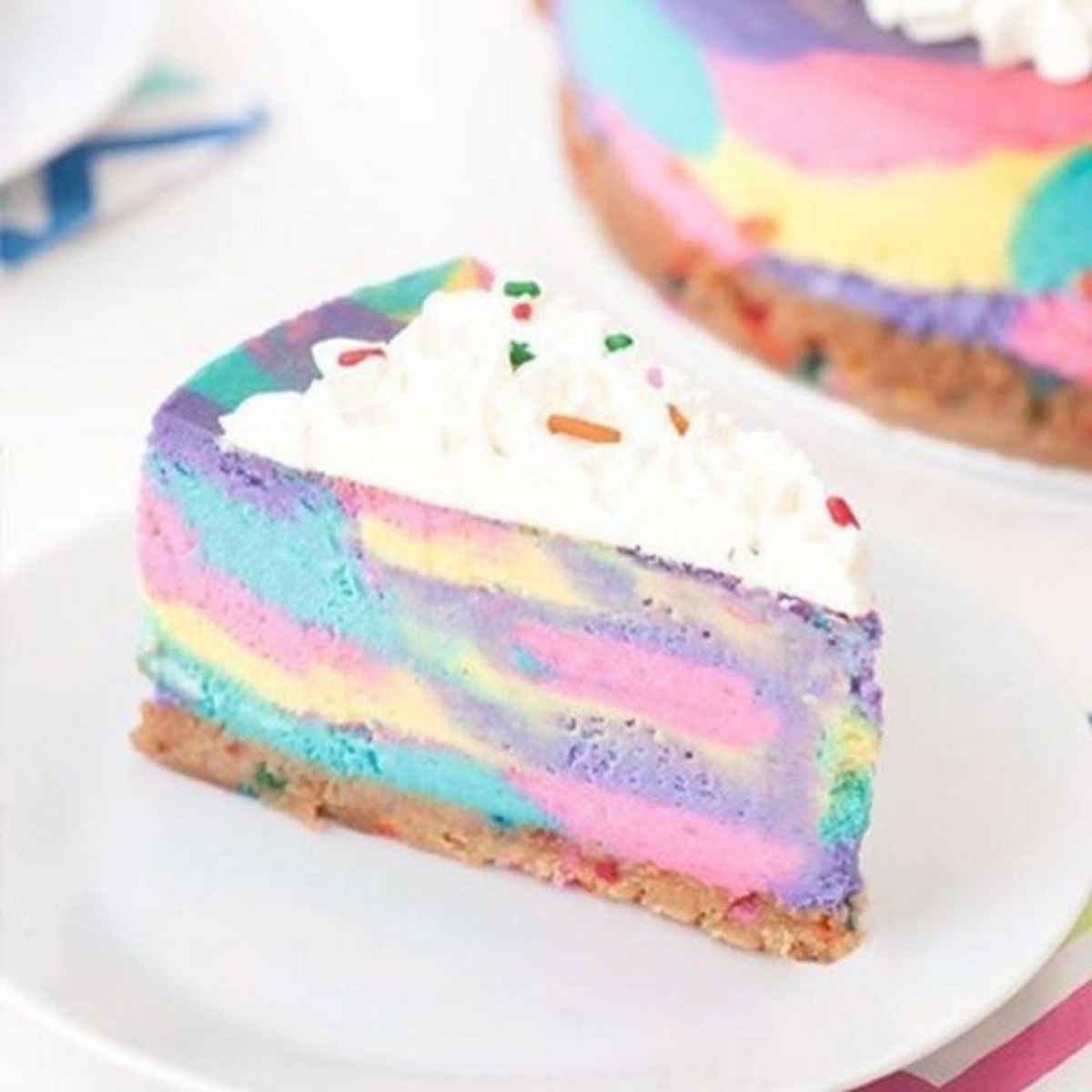 No-Bake Unicorn Cheesecake Is a Delicious Dream Come True