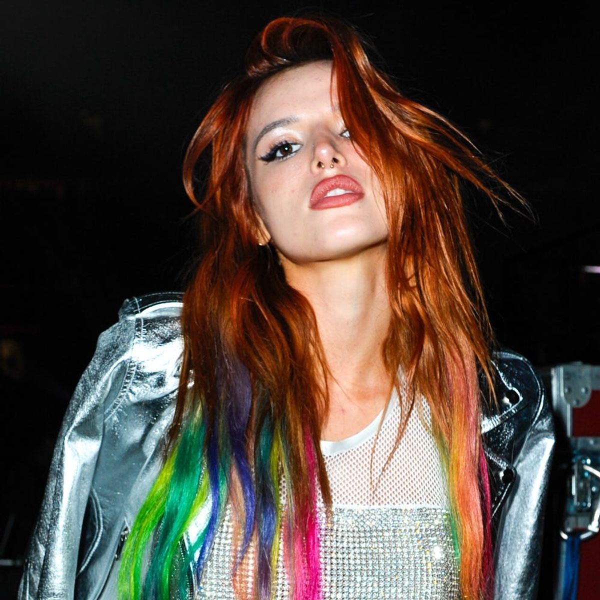 Bella Thorne Is Channeling Smurfette With Her New 2017-Ready ‘Do