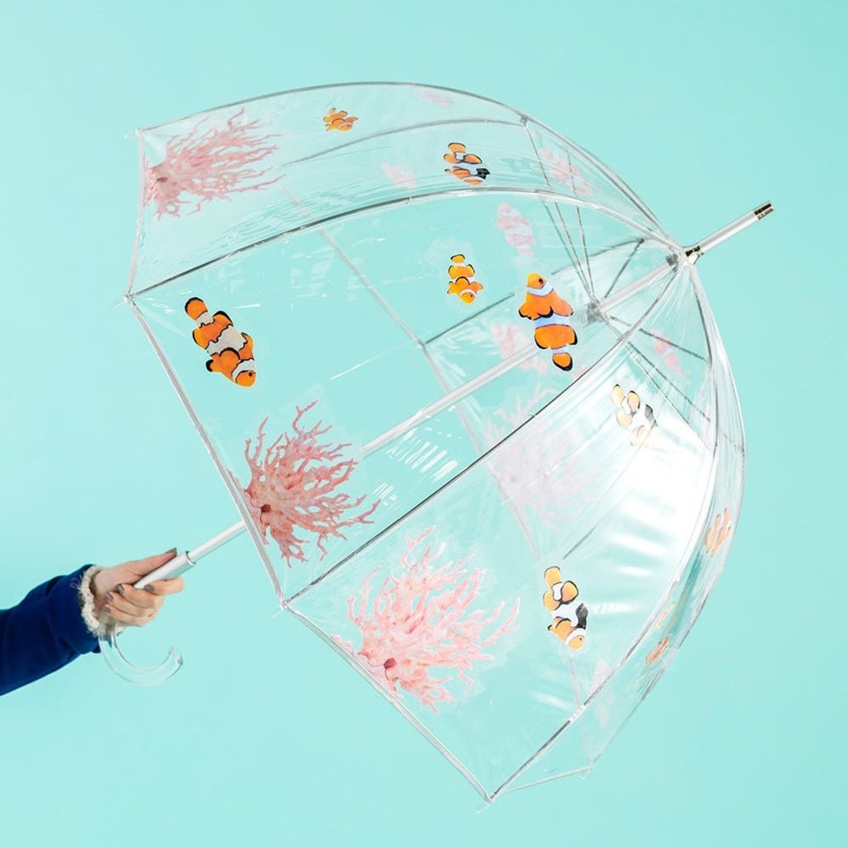 This DIY Aquarium Umbrella Will Make You Wish for Rainy Days
