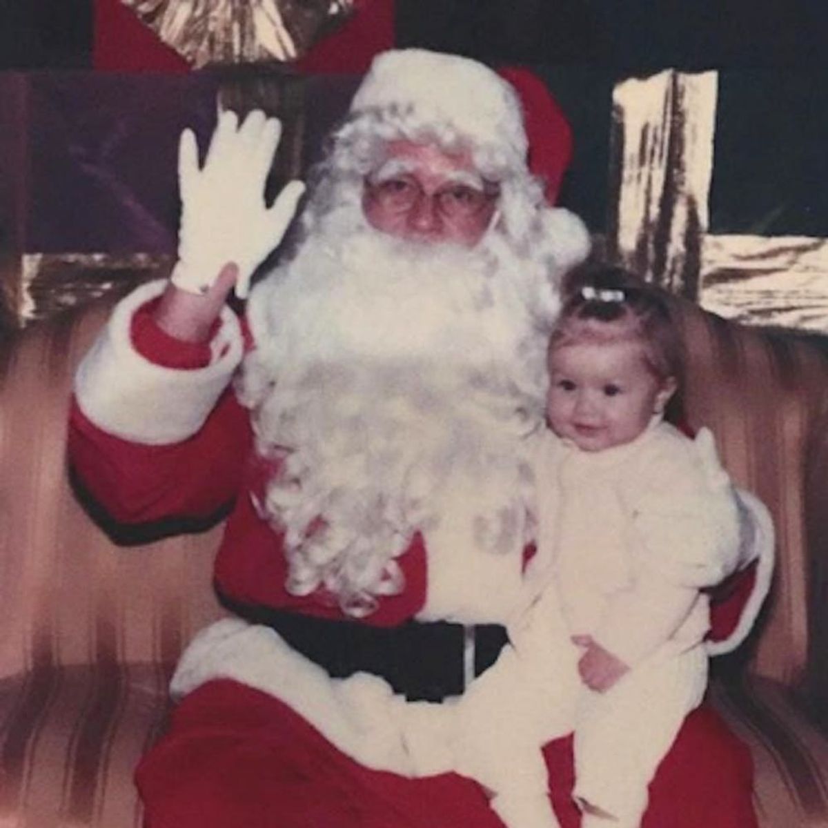 These Throwback Pics of Celebs As Kids With Santa Will Complete Your Christmas