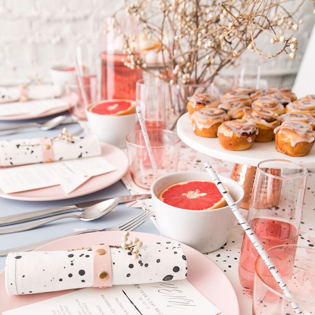 How to Throw the Most Glam New Years Brunch Ever