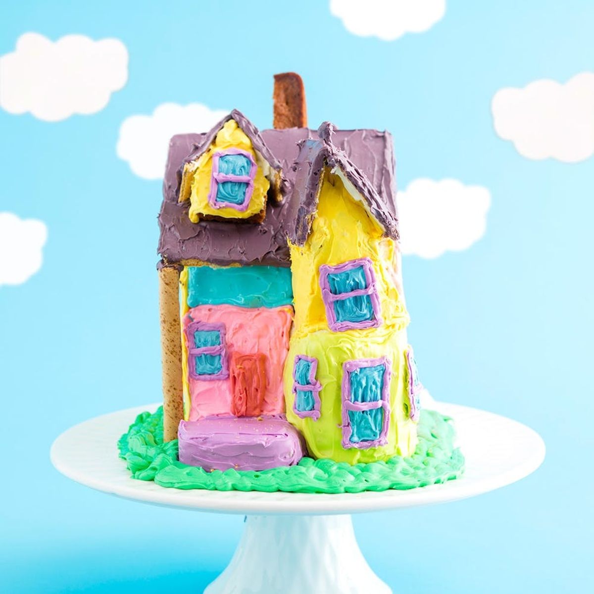 Make This Up-Inspired Gingerbread Cake House to Fulfill All Your Pixar Dreams