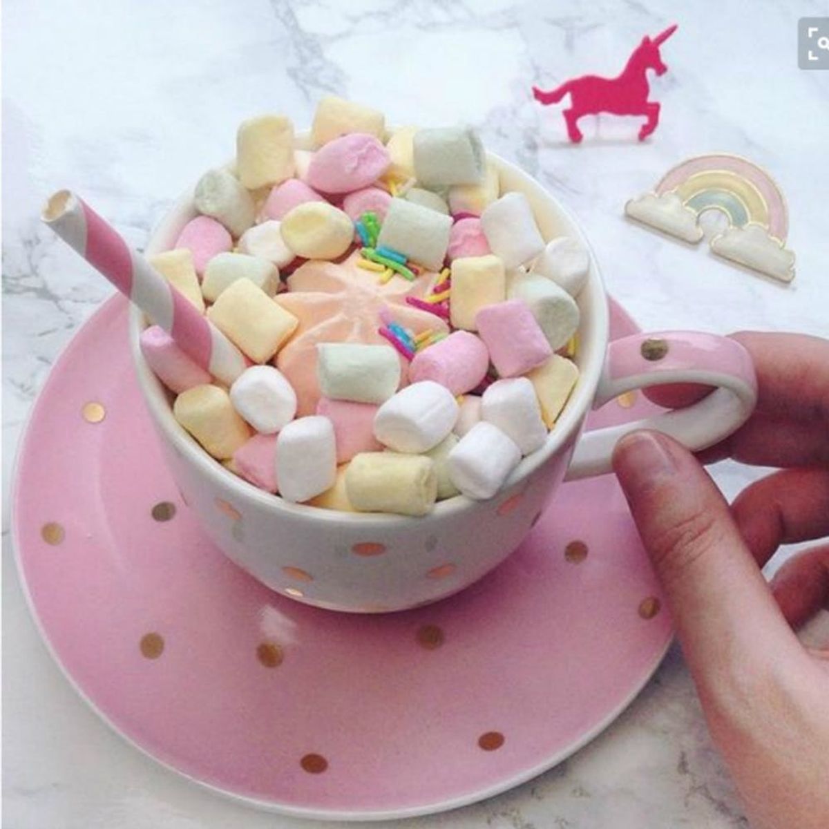 15 Instagrammers Bringing the Magic With Unicorn Hot Chocolate