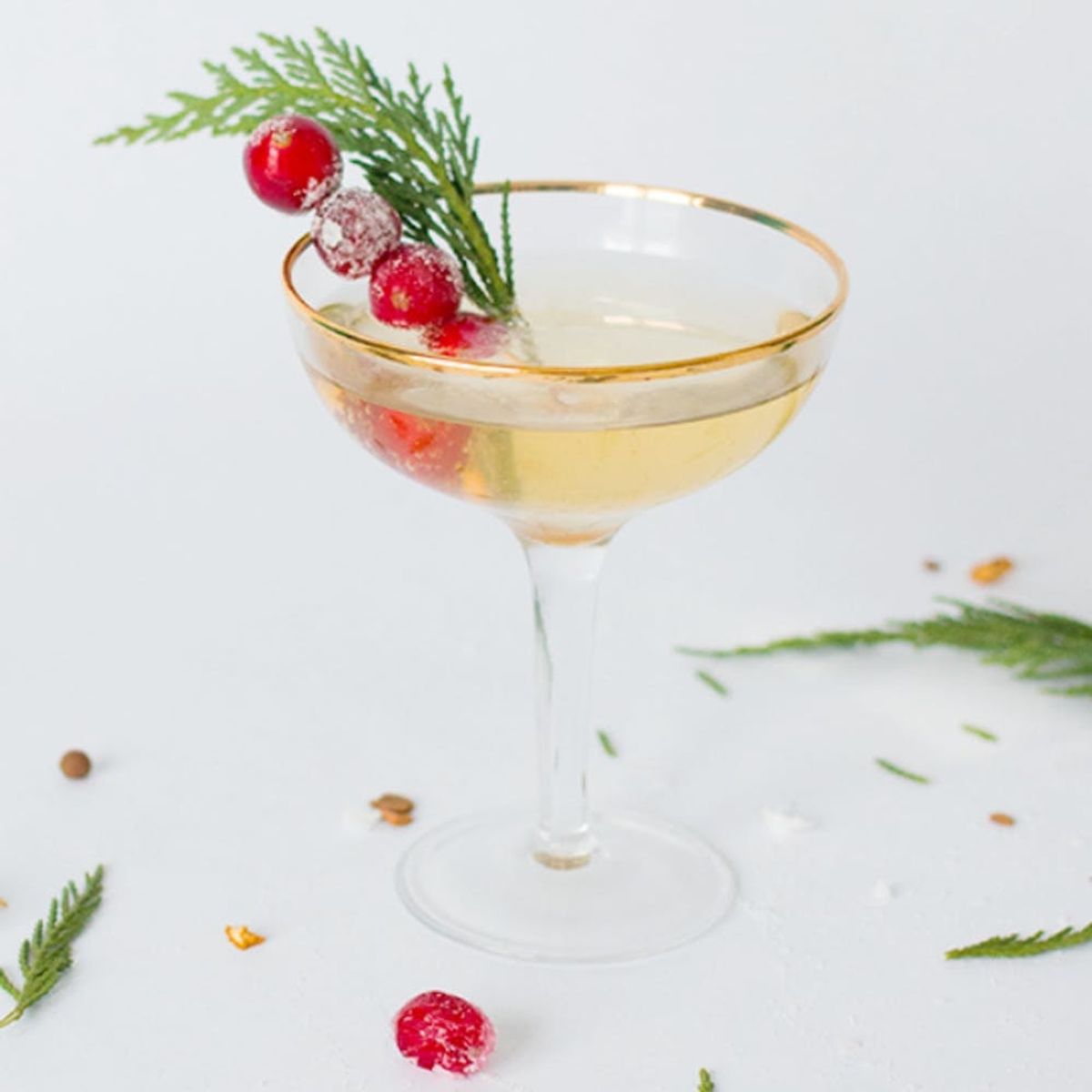 19 *Swell* Champagne Cocktail Recipes to Class Up Your Holiday Parties