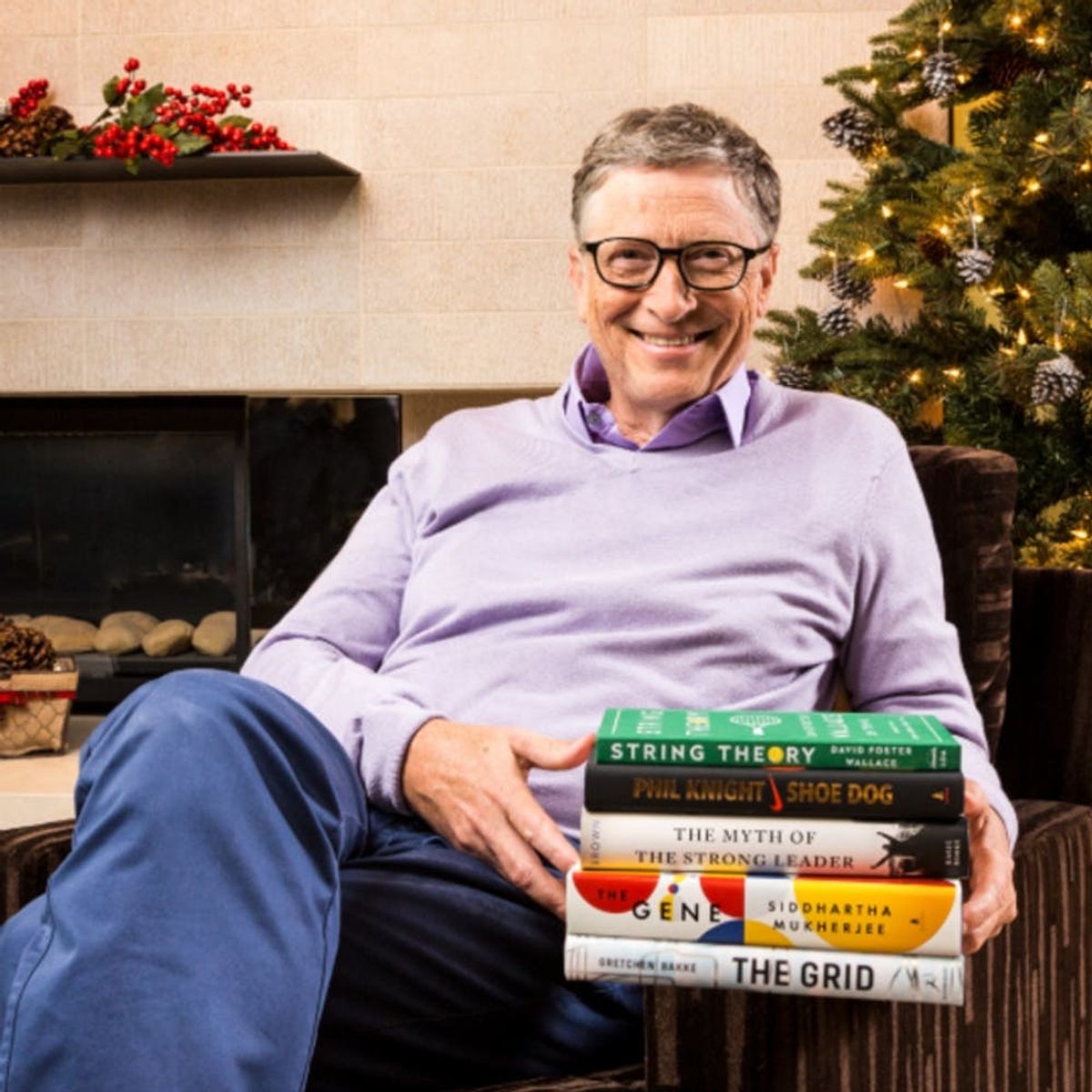 Bill Gates’ Top 2016 Reads Cover Everything from Shoes to Leadership