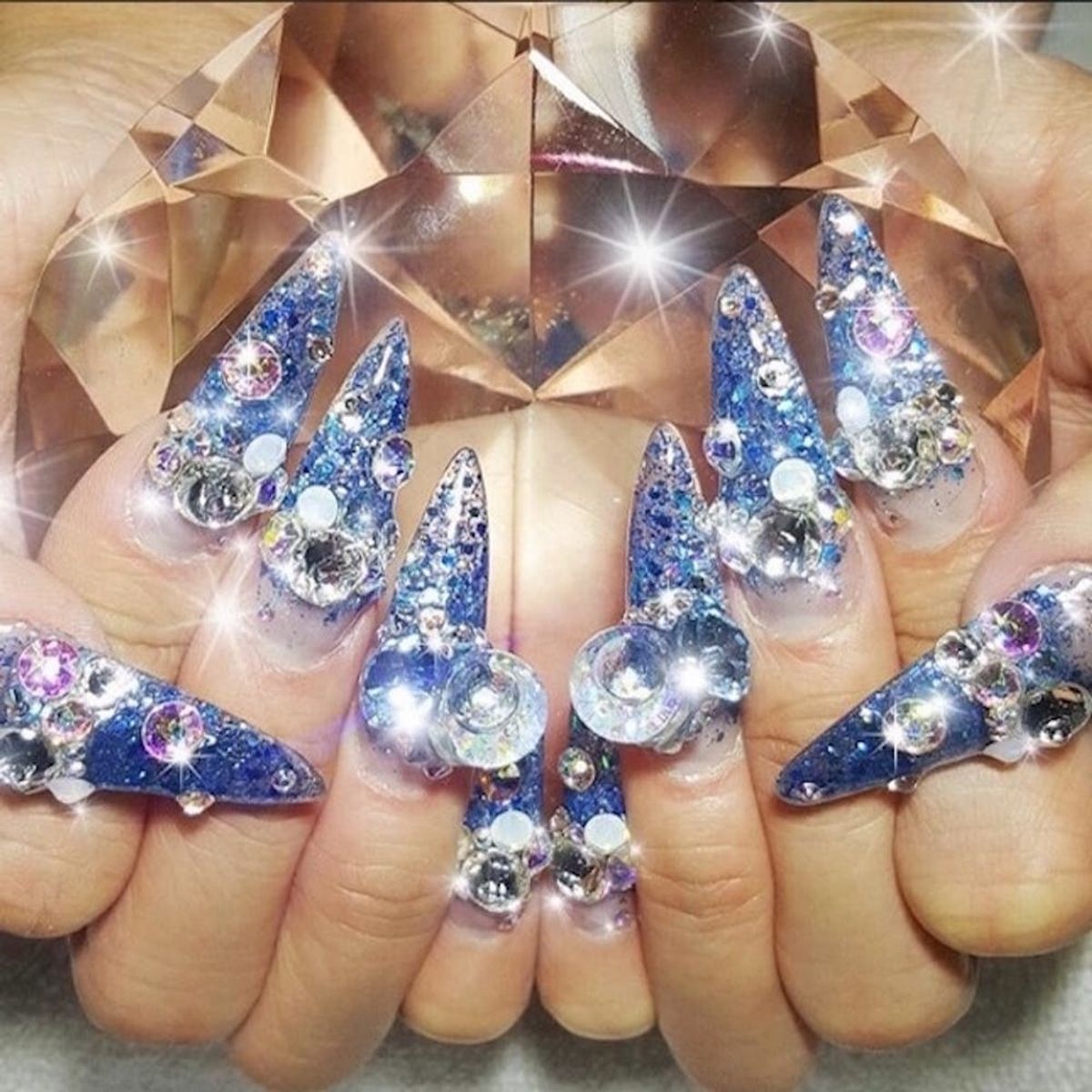 These Snow Globe Nails Are the Most Festive Way to Decorate Your Fingertips