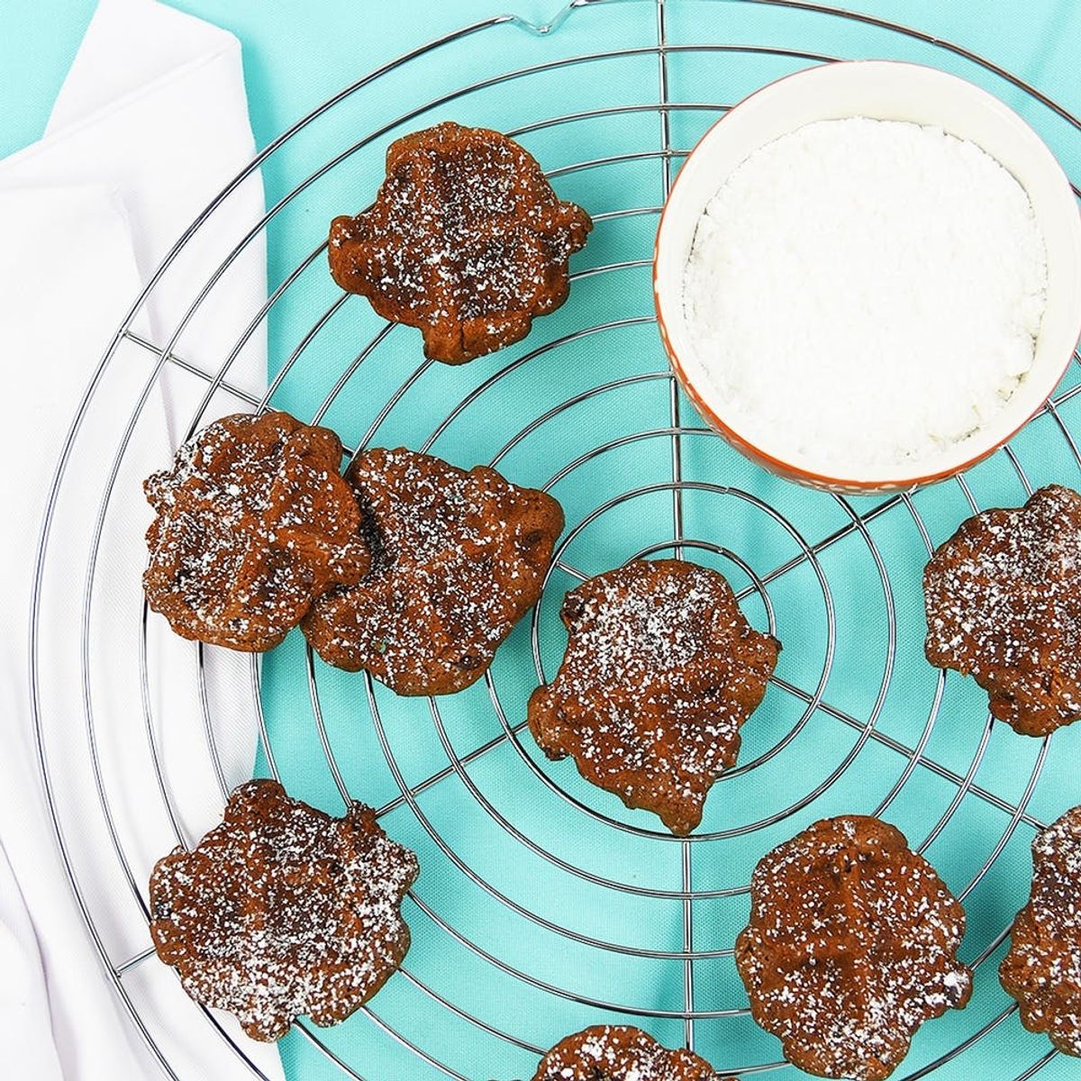 Get Festive AF With Healthy Santa Boot Print Cookies