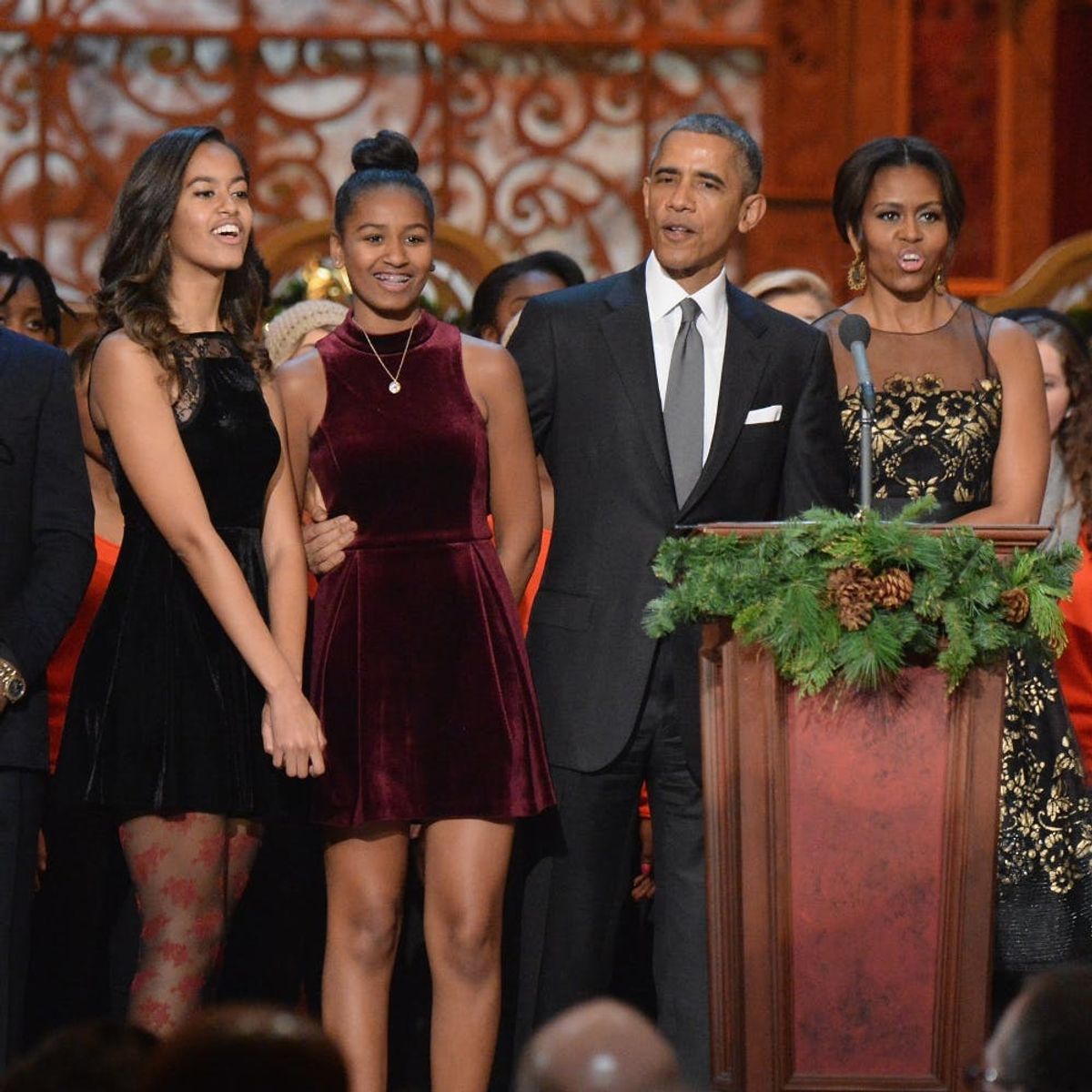 The Obamas’ Final White House Christmas Card Will Make You Weepy AF